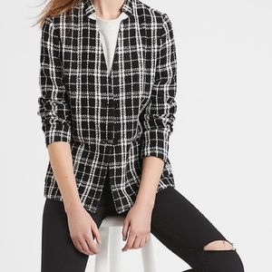 Banana Republic Boucle Blazer